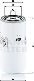 Mann-Filter WK 929 x - Degvielas filtrs www.autospares.lv