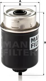 Mann-Filter WK 8100 - Degvielas filtrs www.autospares.lv