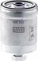 Mann-Filter WK 832 - Degvielas filtrs www.autospares.lv