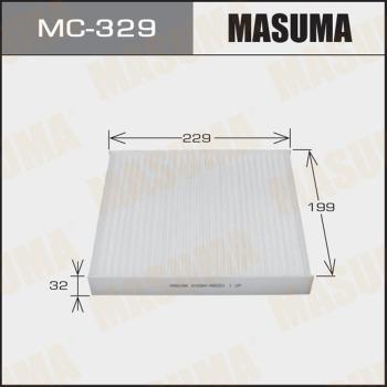 MASUMA MC-329 - Filtrs, Salona telpas gaiss www.autospares.lv