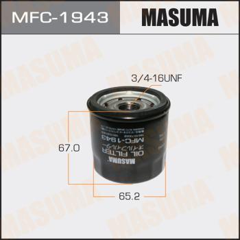 MASUMA MFC-1943 - Eļļas filtrs www.autospares.lv