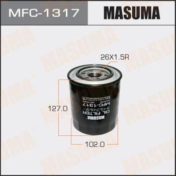 MASUMA MFC-1317 - Eļļas filtrs www.autospares.lv