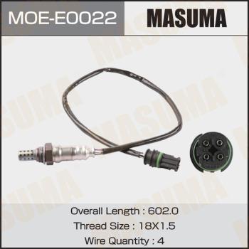 MASUMA MOE-E0022 - Lambda zonde www.autospares.lv