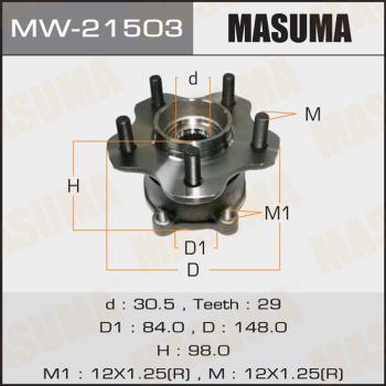 MASUMA MW-21503 - Riteņa rumba www.autospares.lv
