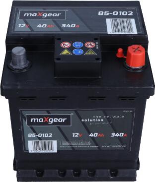 Maxgear 540406034 D722 - Startera akumulatoru baterija www.autospares.lv