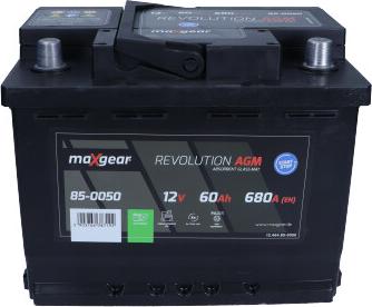 Maxgear 85-0050 - Startera akumulatoru baterija www.autospares.lv