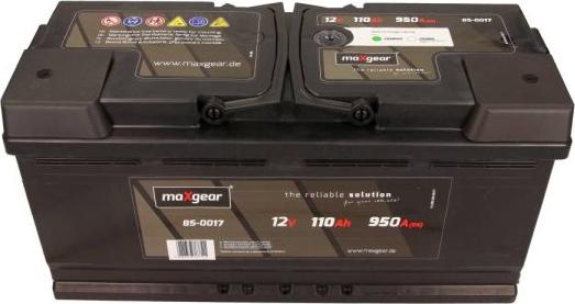 Maxgear 85-0017 - Startera akumulatoru baterija www.autospares.lv