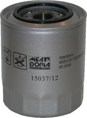 Meat & Doria 15037/12 - Eļļas filtrs www.autospares.lv