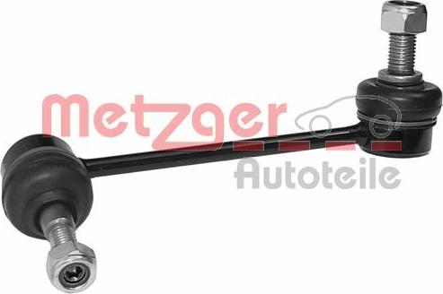 Metzger 53040112 - Stiepnis / Atsaite, Stabilizators www.autospares.lv