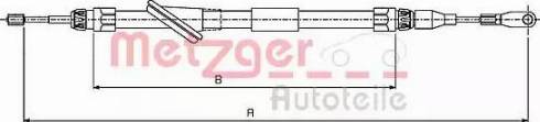 Metzger 10.9831 - Trose, Stāvbremžu sistēma www.autospares.lv