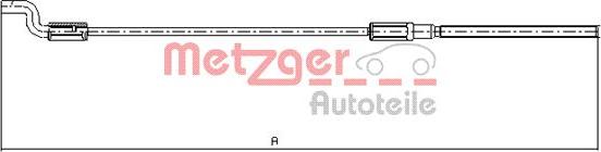 Metzger 10.7621 - Trose, Stāvbremžu sistēma www.autospares.lv