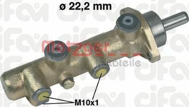 Metzger 202-130 - Galvenais bremžu cilindrs www.autospares.lv