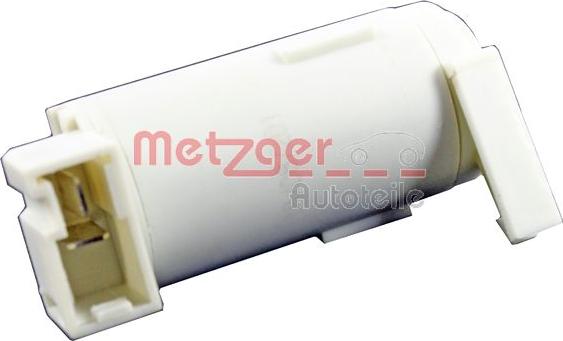 Metzger 2220049 - Ūdenssūknis, Stiklu tīrīšanas sistēma www.autospares.lv