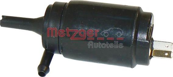 Metzger 2220012 - Ūdenssūknis, Stiklu tīrīšanas sistēma www.autospares.lv