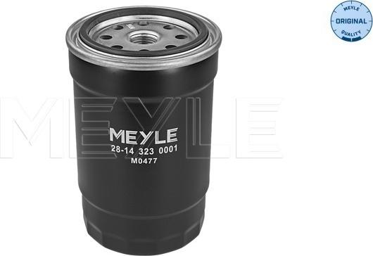 Meyle 28-14 323 0001 - Degvielas filtrs www.autospares.lv