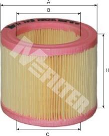 Mfilter A 826 - Gaisa filtrs www.autospares.lv