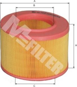 Clean Filters MA 626 - Gaisa filtrs www.autospares.lv