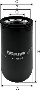 Mfilter TF 6560 - Eļļas filtrs www.autospares.lv