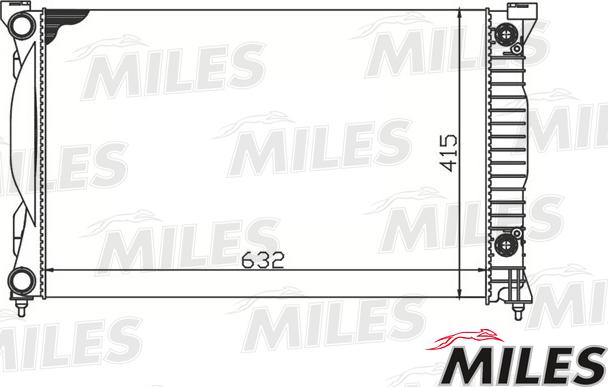 Miles ACRM115 - Radiators, Motora dzesēšanas sistēma www.autospares.lv