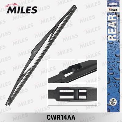 Miles CWR14AA - Stikla tīrītāja slotiņa www.autospares.lv