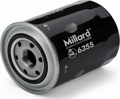 Millard FILTERS ML-6355 - Eļļas filtrs www.autospares.lv
