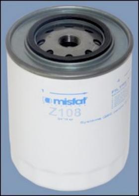 MISFAT Z108 - Eļļas filtrs www.autospares.lv
