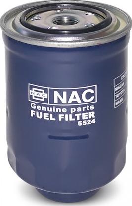 NAC 5524 - Degvielas filtrs www.autospares.lv