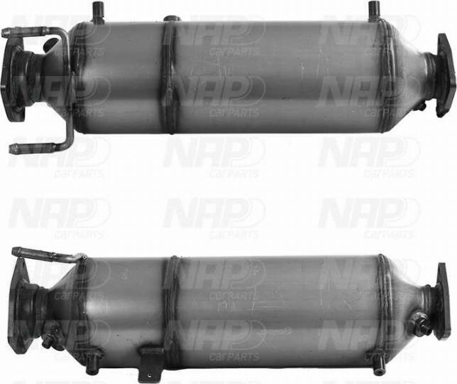 NAP CAD10551 - Nosēdumu / Daļiņu filtrs, Izplūdes gāzu sistēma www.autospares.lv