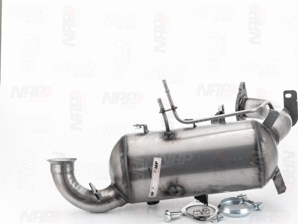 NAP CAD10095 - Nosēdumu / Daļiņu filtrs, Izplūdes gāzu sistēma www.autospares.lv