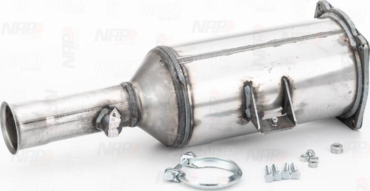 NAP CAD10067 - Nosēdumu / Daļiņu filtrs, Izplūdes gāzu sistēma www.autospares.lv