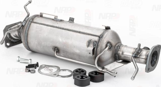 NAP CAD10140 - Nosēdumu / Daļiņu filtrs, Izplūdes gāzu sistēma www.autospares.lv