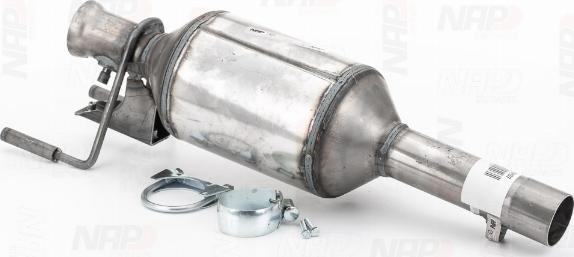 NAP CAD10157 - Nosēdumu / Daļiņu filtrs, Izplūdes gāzu sistēma www.autospares.lv