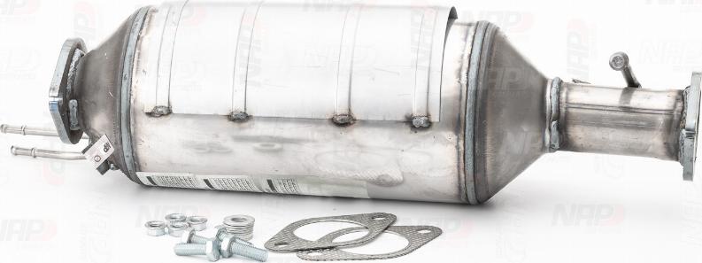 NAP CAD10101 - Nosēdumu / Daļiņu filtrs, Izplūdes gāzu sistēma www.autospares.lv
