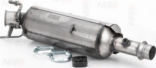 NAP CAD10213 - Nosēdumu / Daļiņu filtrs, Izplūdes gāzu sistēma www.autospares.lv