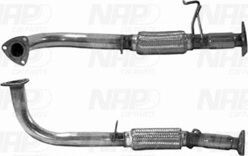 NAP CAF10112 - Izplūdes caurule www.autospares.lv