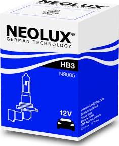 NEOLUX® N9005 - Kvēlspuldze, Tālās gaismas lukturis www.autospares.lv