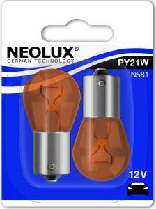 NEOLUX® N581-02B - Kvēlspuldze, Pagriezienu signāla lukturis www.autospares.lv