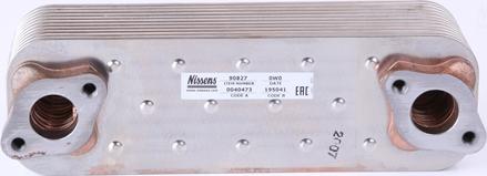 Nissens 90827 - Eļļas radiators, Motoreļļa www.autospares.lv