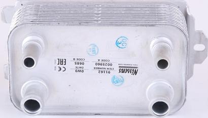 Nissens 91162 - Eļļas radiators, Automātiskā pārnesumkārba www.autospares.lv