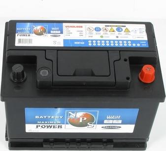 NPS U540L40B - Startera akumulatoru baterija www.autospares.lv