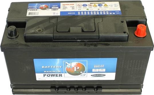 NPS U540L59B - Startera akumulatoru baterija www.autospares.lv