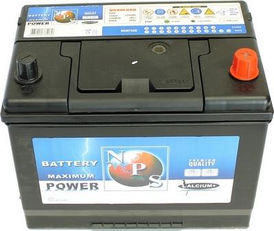 NPS U540L66B - Startera akumulatoru baterija www.autospares.lv