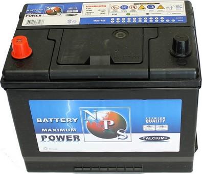 NPS U540L67B - Startera akumulatoru baterija www.autospares.lv