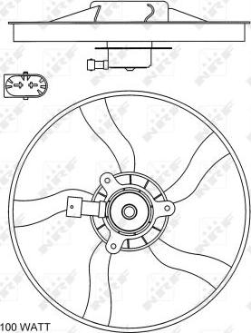 NRF 47070 - Ventilators, Motora dzesēšanas sistēma www.autospares.lv
