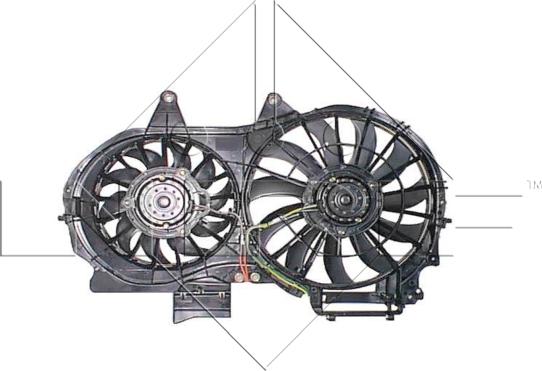 NRF 47205 - Ventilators, Motora dzesēšanas sistēma www.autospares.lv