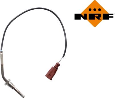 NRF 707037 - Devējs, Izplūdes gāzu temperatūra www.autospares.lv