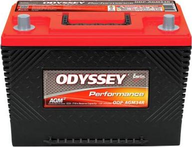 Odyssey Battery ODP-AGM34R - Startera akumulatoru baterija www.autospares.lv