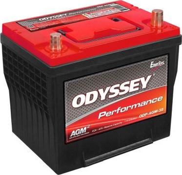 Odyssey Battery ODP-AGM35 - Startera akumulatoru baterija www.autospares.lv