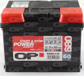 Open Parts BS060L2.00 - Startera akumulatoru baterija www.autospares.lv