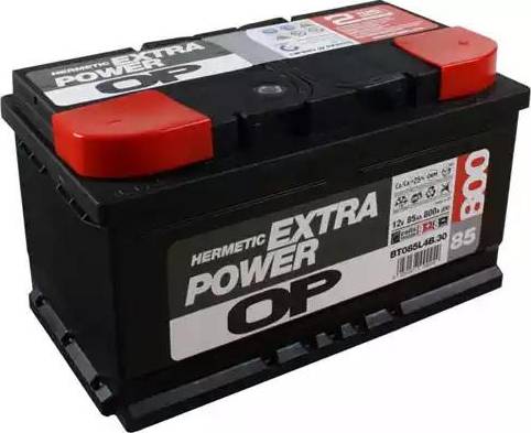 Open Parts BT085L4B.30 - Startera akumulatoru baterija www.autospares.lv